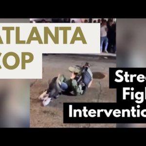 STREET FIGHT Intervention by Legendary Cop (Gracie Breakdown)
