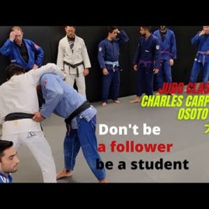 Judo Class With Charles Carpenter |  Osoto Gari   大外刈 | Cobrinha BJJ