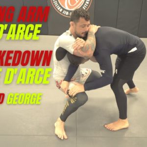 Standing Arm Drag D'arce and Takedown Defense D'arce | Chad George | Cobrinha BJJ