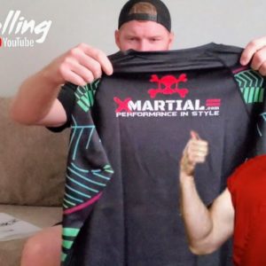 XMartial Gear unboxing. Tribal Rashguard and Fight Shorts