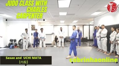 Cobrinha Taking a Judo Class | UCHI MATA 【内股 and Sasae tsuri komi ashi | Cobrinha BJJ