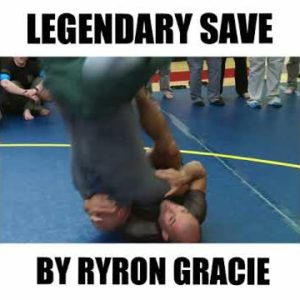 Legendary Save by Ryron Gracie