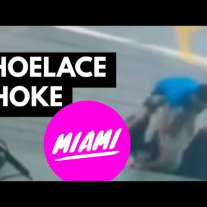 Shoelace Choke in Miami (Gracie Breakdown)