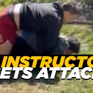 BJJ Instructor Gets Attacked (By Man With a Rock)!