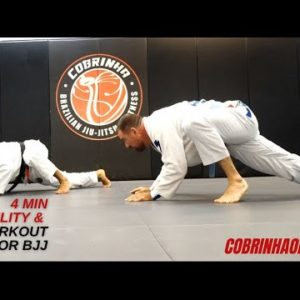 4 min of Mobility & Workout for Jiu Jitsu