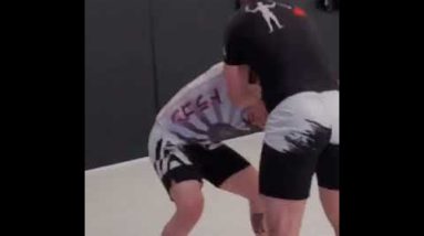 Black Belt takes Hard Elbow from White Belt to the Face!👀