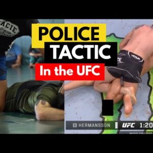 Police Tactic in the UFC? (Gracie Breakdown)