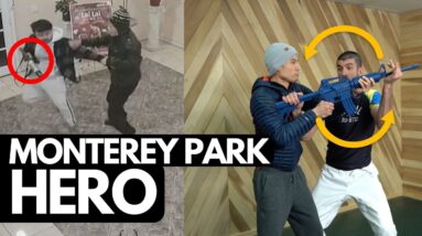 Hero Disarms Monterey Park Shooter (Gracie Breakdown)