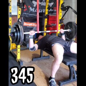 Road to 1200lbs Bench Press Training