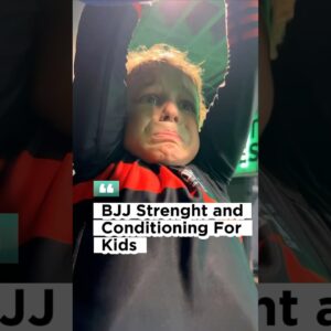BJJ Strength And Conditioning for Kids | Cobrinha BJJ