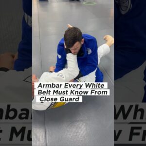 Armbar Every White Belt Must Know From Closed Guard | COBRINHA BJJ