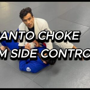 Canto Choke From Knee on Belly | Cobrinha BJJ