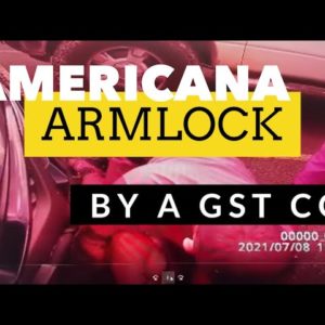 BJJ Americana Armlock by a GST Cop