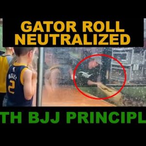 Gator Roll Neutralized With BJJ