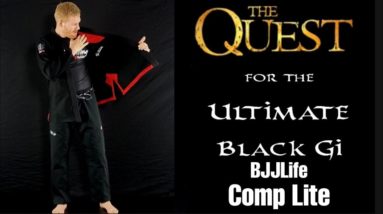 BJJLIFE Complite Gi Review ◇The Quest for the Ultimate Black Gi