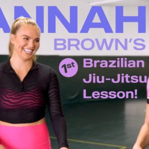 Hannah Brown's First Brazilian Jiu-Jitsu (BJJ) Class
