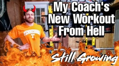 My Coach's New Workout From Hell!