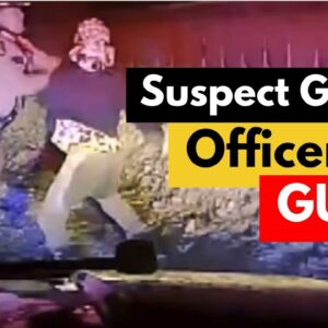 Suspect Grabs Officer’s Gun - Civilian Intervenes