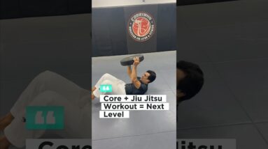 Core + Jiu Jitsu Workout = Next Level | Cobrinha BJJ #mma #bjj #corebjj